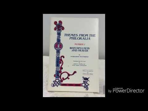 Themes From The Philokalia Volume 1 On Watchfulness and Prayer.1
