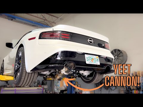 Putting A Tomei Exhaust On My Nissan Z