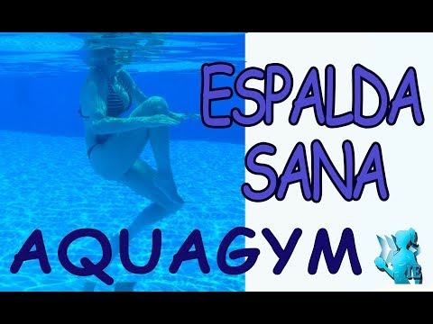 Cuida tu espalda con ejercicios en el agua, aquagym