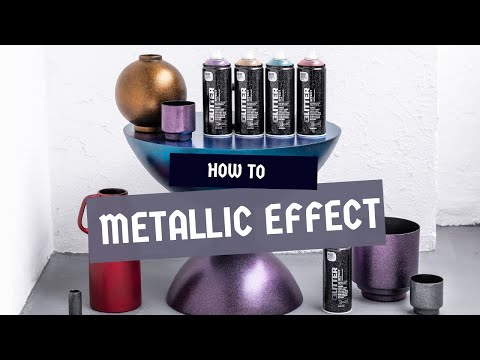 How to Use Montana METALLIC EFFECT Spray Paint: How to use, Tips & Tutorial