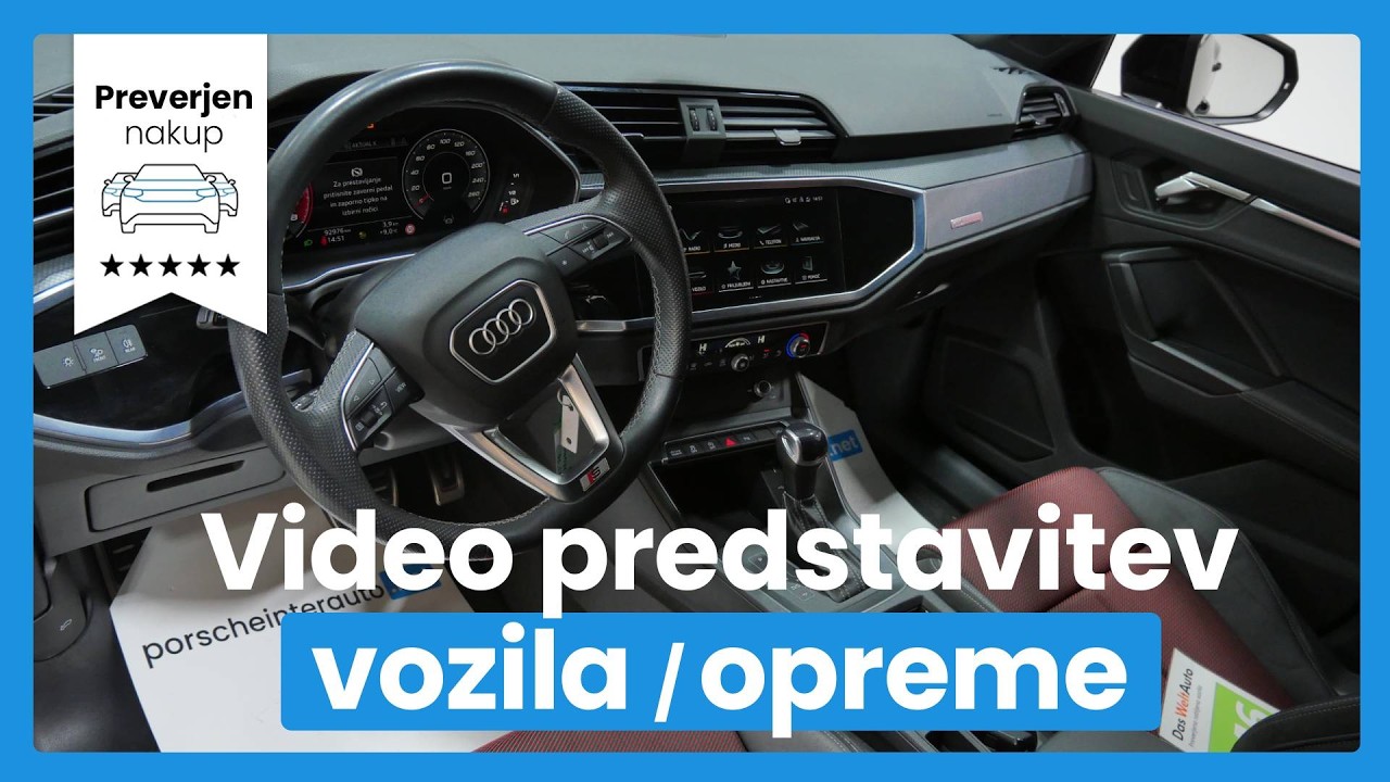 Audi Q3 Sportback 35 TFSI S tronic S Line - DIG.ŠTEVCI
