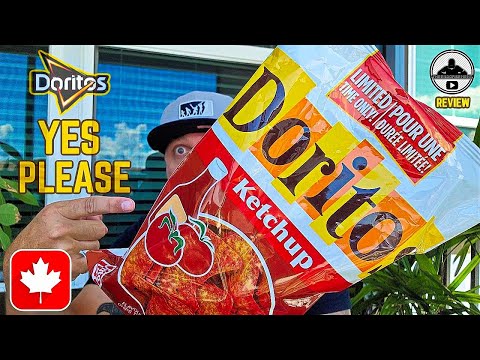 Doritos® Ketchup Review! 🍅🌽 | Canadian Doritos®! 🍁 | theendorsement