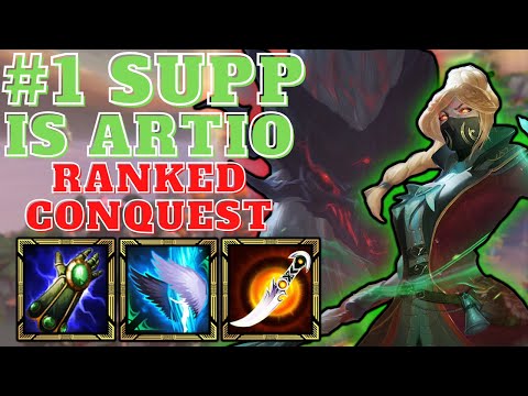 ARTIO BEST SUPPORT RIGHT NOW? | Smite Season 9 Ranked Conquest | THE GUARDIAN META