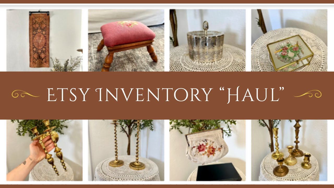 ETSY reseller's INVENTORY 