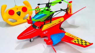 RC F-16 FIGHTER JET & RC HELICOPTER UNBOXING