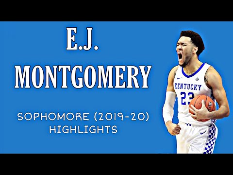 E.J. Montgomery - Sophomore Highlights (2019-20)