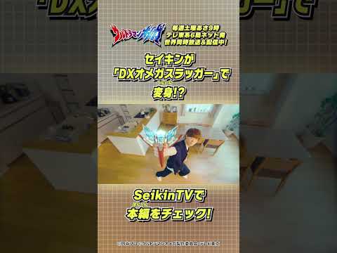 セイキンが「DXオメガスラッガー」で変身！？