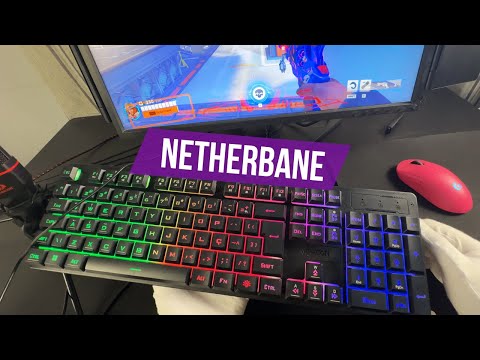 Testei um dos Teclados Gamer mais Populares -  Redragon Netherbane