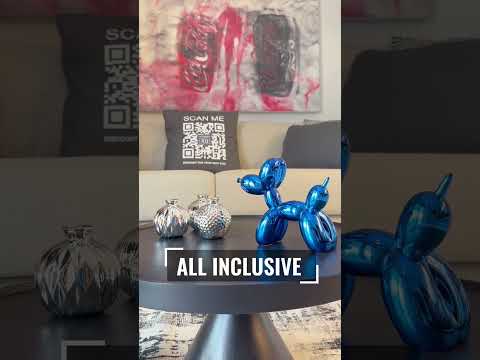 Short video tour of AZULIS Apartment 8 design suite in Olbia by Rental12