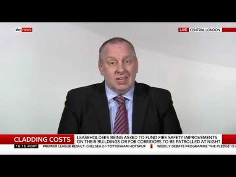 Cladding Scandal - Stephen Mackenzie - Fire Risk & Safety Expert - Sky News 22/2/20