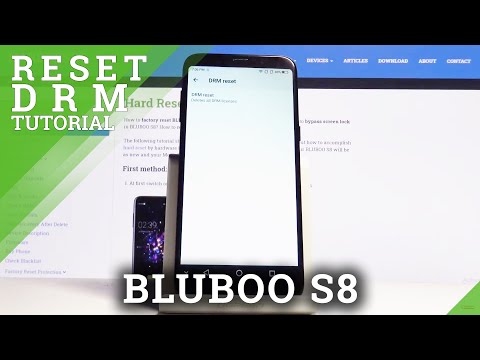 How To Reset Digital Right Management On Bluboo S8 – Erase DRM