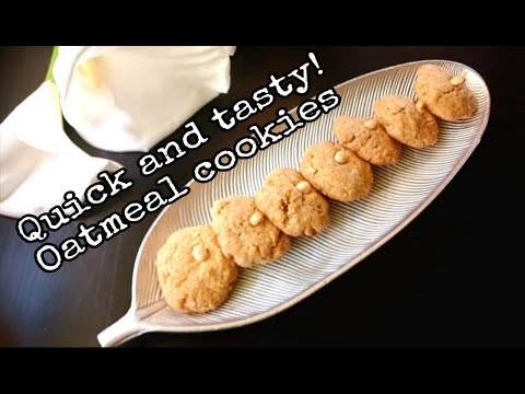 The Perfect Chewy Oatmeal Cookies | Healthy, Fruity, and Nutty!