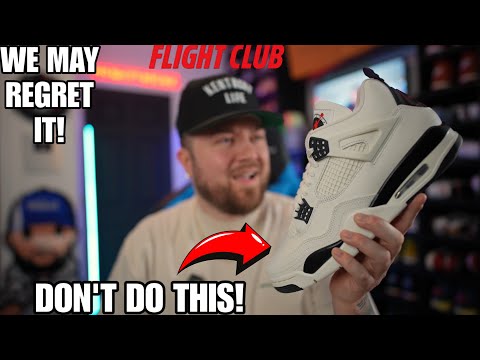 DO NOT MAKE THIS MISTAKE WHEN BUYING THE JORDAN 4 “FLIGHT CLUB”! WE MAY REGRET IT IF WE GET IT WRONG