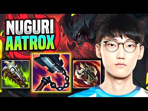 NUGURI BRINGS BACK HIS ICONIC AATROX! - FPX Nuguri Plays Aatrox Top vs Fiora! | Preseason 11