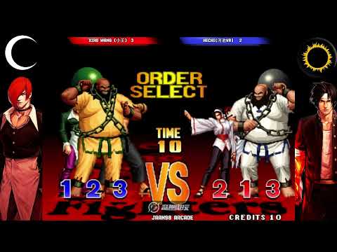 KOF 97 - XIAO WANG (小王) VS Hechi VR (河池VR) High Level GamePlay ⚡ FT10 King Of Fighters 97