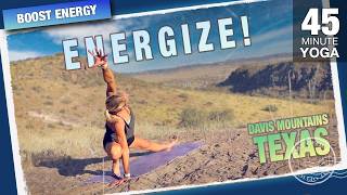 EXPANSIVE Yoga Class at Davis Mountains State Park in Texas - Five Parks Yoga