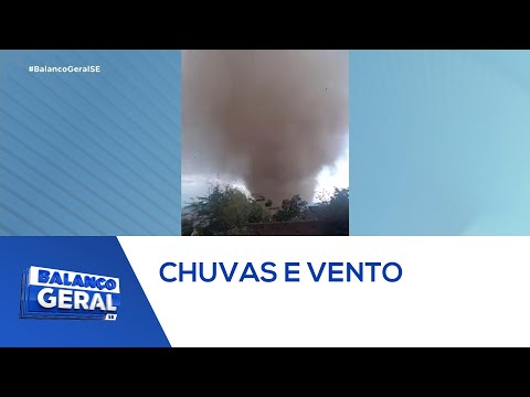 Tornado atinge cidade do interior de Alagoas   Balanço Geral