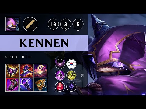 Kennen Mid vs Orianna - KR Master Patch 25.11