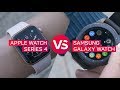 Apple Watch Series 4 vs. Samsung Galaxy Watch Apple Watch Series 4 vs. Samsung Galaxy Watch