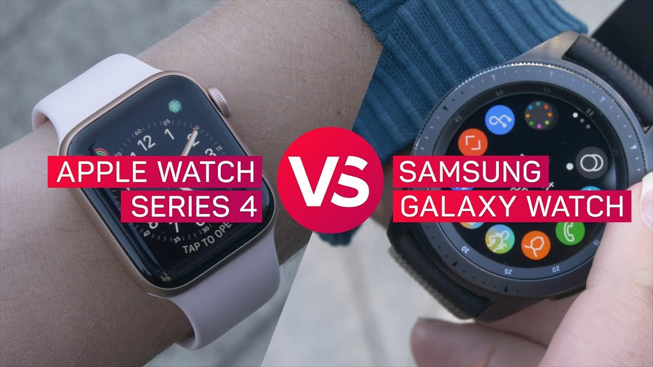 Apple Watch Series 4 vs. Samsung Galaxy Watch