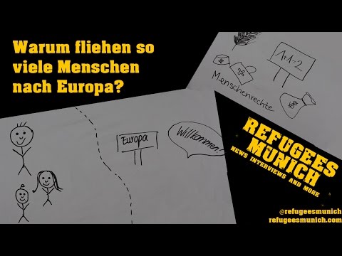 Warum fliehen so viele Menschen nach Europa? Die Gründe einfach erklärt