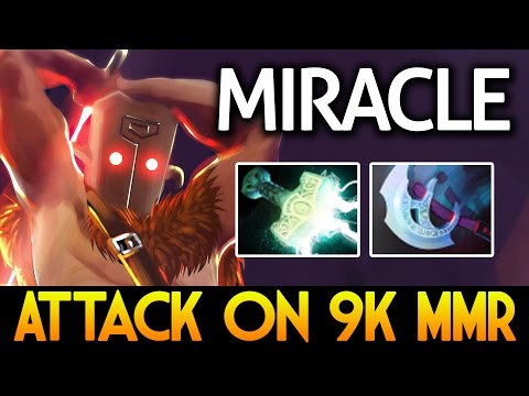 Miracle- DOTA 2 [Juggernaut] Attack On 9k MMR