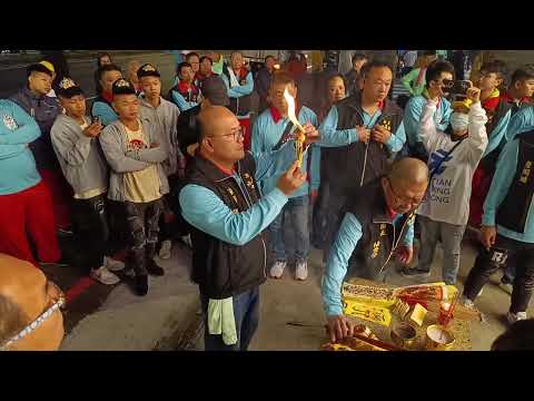 2025/12/21屏東阿里港靈隱寺恭送廣信府回師#送天師