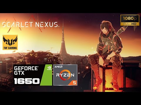 Scarlet Nexus Gameplay, GTX 1650, Ryzen 5 3550H, High Settings, 1080p
