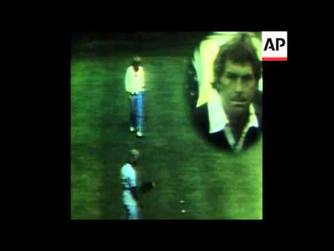 SYND 16 8 77 HIGHLIGHTS OF PGA GOLF TOURNAMENT IN CALIFORNIA