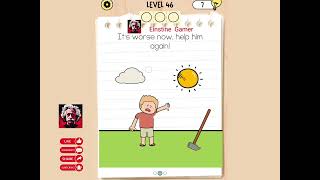 Brain test 5 level 46 Full Guide Walkthrough Solution