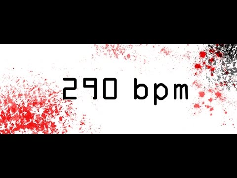 290 BPM TEMPO METRONOME CLICK   4/4