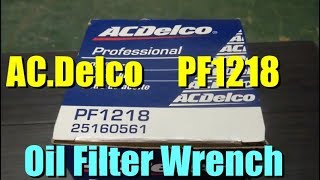 ac delco pf1218 oil filter  wrench　　PF1218用フィルターレンチサイズ　適合