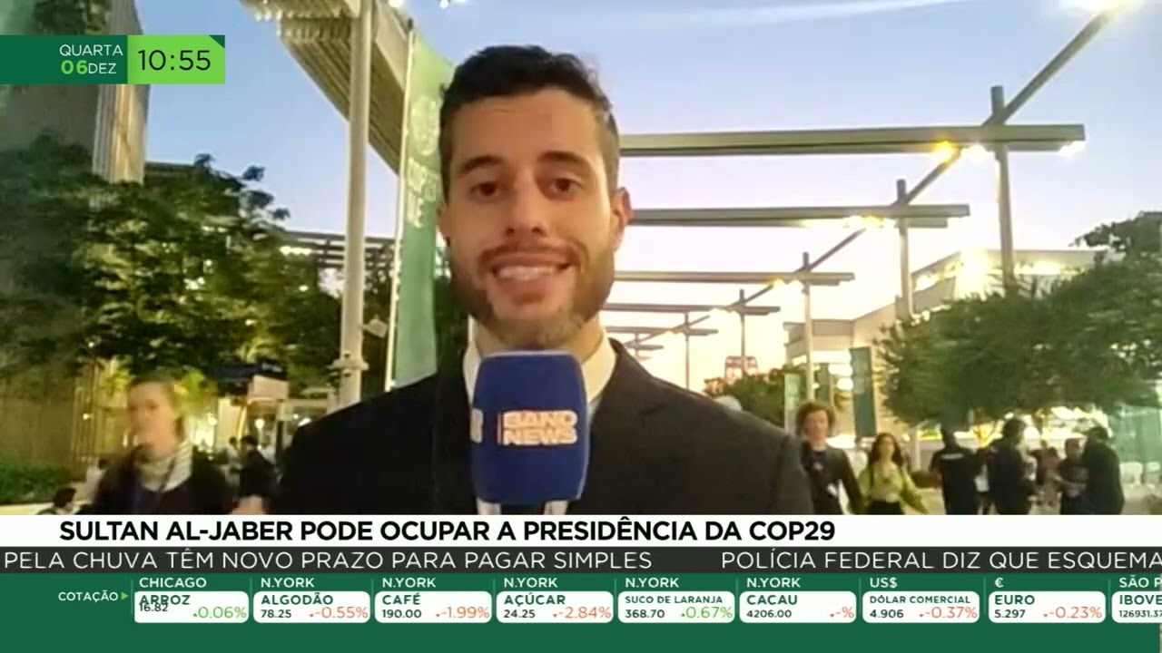 Sultan Al-Jaber pode ocupar a presidência da COP 29