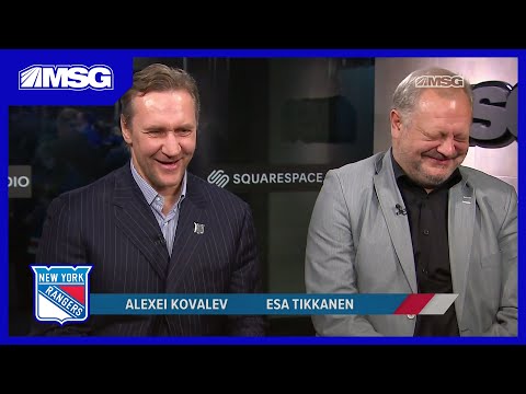 Alex Kovalev & Esa Tikkanen Share a Few Laughs About '94 Season | New York Rangers