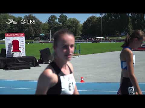 SM U16/U18 2020 - 80m U16 Frauen Vorlauf 1. Serie