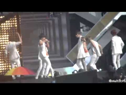 [Fancam] - 120801 - Infinite  'The Chaser' rehearsal @ Yeosu Expo Super Concert