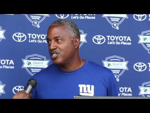 Giants’ Craig Johnson discusses his running backs: Vereen, Jennings and Darkwa