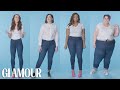 Women Sizes 0 Through 28 Try On The Same Jeans Glamour