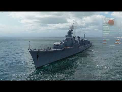 World Of Warships IJN Yamagiri Class Tier XI Super Destroyer 360 View RTX 4090 OC I9-14900KS
