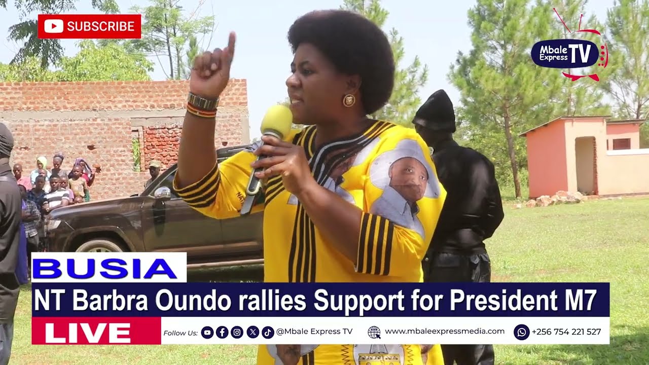 Barbra Oundo combs support for President Museveni