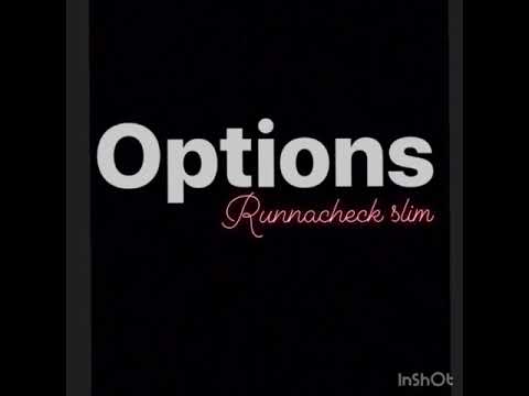 Runnacheck slim Options