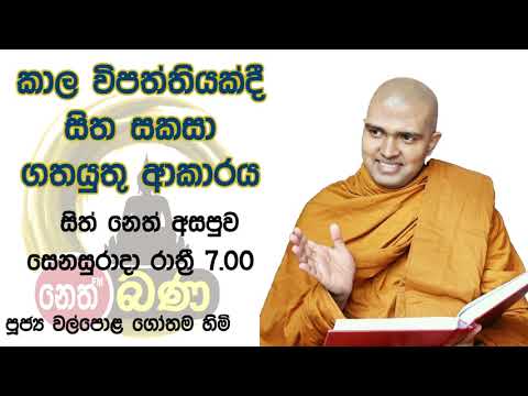 2021/09/04  7.00PM Walpola Gothama TherWalpola Gothama Thero - සිත් නෙත් අසපුව ​|