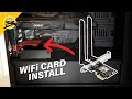 HOW TO INSTALL WiFi 6e Card In Desktop PC OKN AX5400
