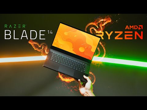 External Review Video 5HSC0ctOgmI for Razer Blade 14 AMD Gaming Laptop (2021)