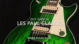 Video thumbnail for 2017 Gibson Les Paul Classic Green Ocean Burst Crunch Demo #guitar #guitarist by badbrad