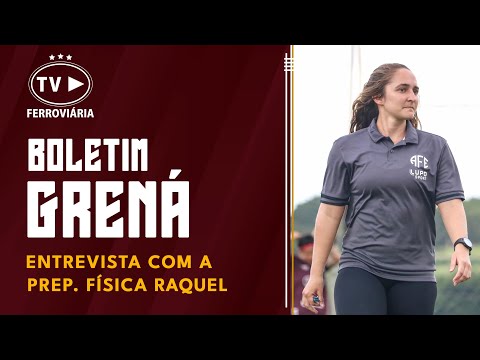 As Guerreiras Grenás seguem se preparando, e a TV Ferroviária conversou com a preparadora física Raquel Ferreira!