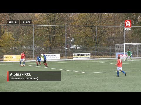 Samenvatting Alphia - RCL (zaterdag 3 december)
