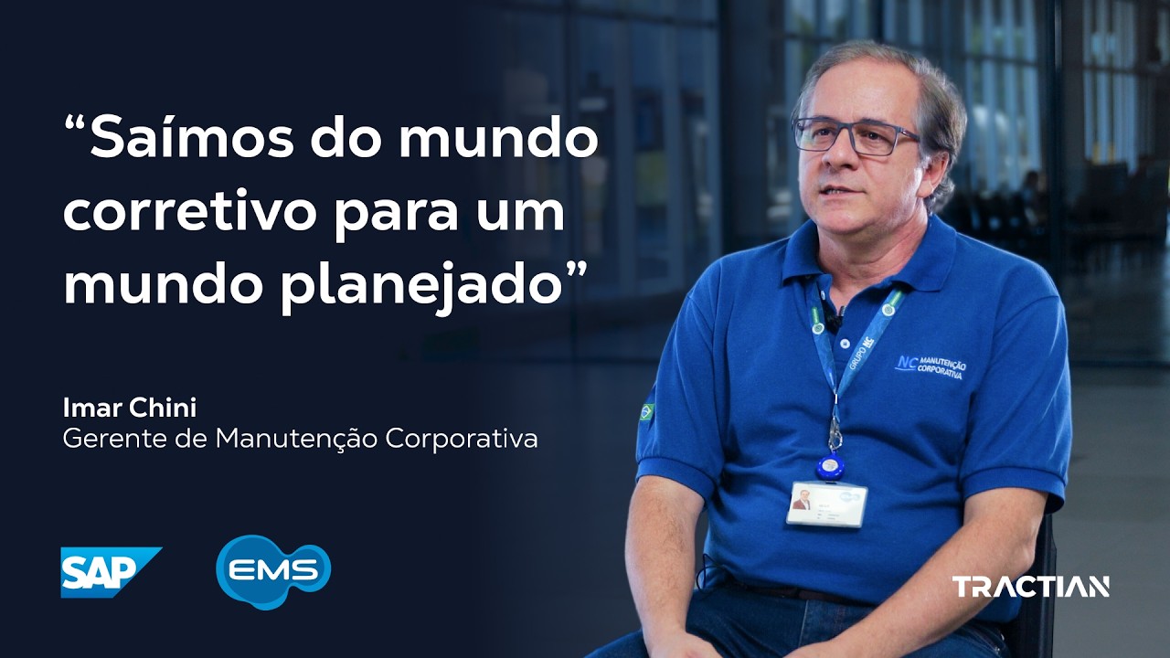 EMS integra CMMS ao SAP e digitaliza a manutenção