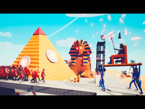 Nile Queen Vs 100x Every team - Totally Accurate Battle Simulator TABS