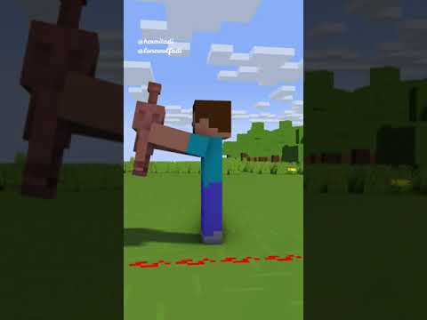 Hermit Adi - Copper Golem in Minecraft || How Copper Golem works || Vote for the Copper Golem || #shorts